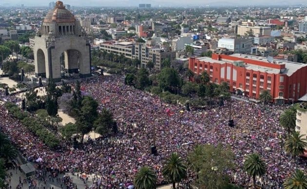 9M, día histórico para el movimiento feminista en México.