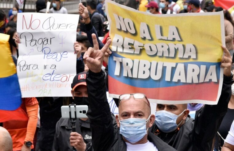 Colombia: Revuelta masiva contra la reforma fiscal regresiva y el gobierno de derecha