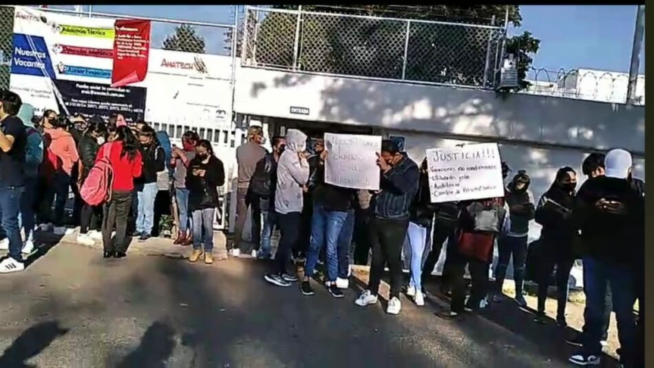 ¡Por mejores condiciones laborales! Solidaridad con la huelga de los trabajadores de Amatech en Tlaxcala