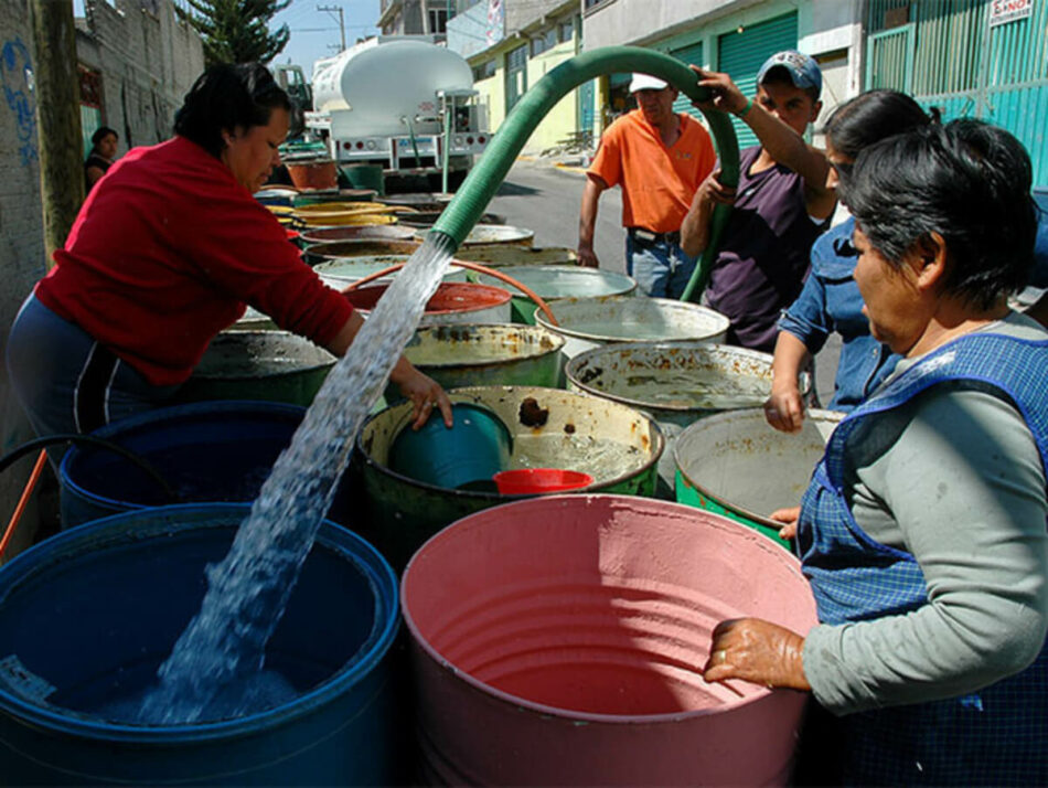 La crisis del agua en México