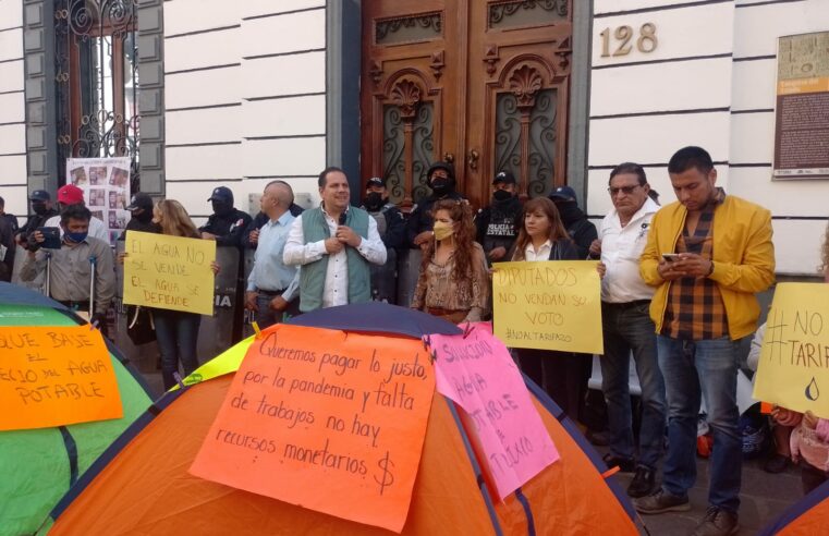 ¡Tarifazo del agua en Puebla! un golpe y una traición brutal para la clase trabajadora