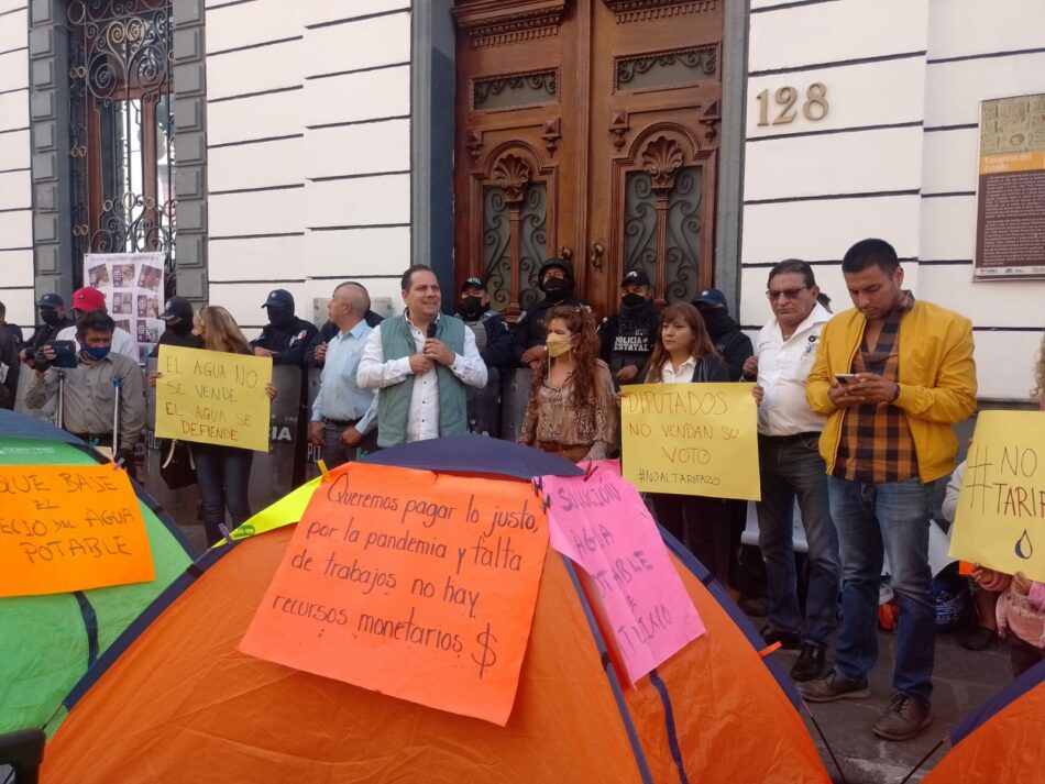 ¡Tarifazo del agua en Puebla! un golpe y una traición brutal para la clase trabajadora