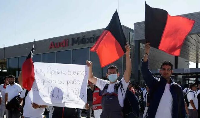 Huelga en Audi: ¡No somos limosneros!