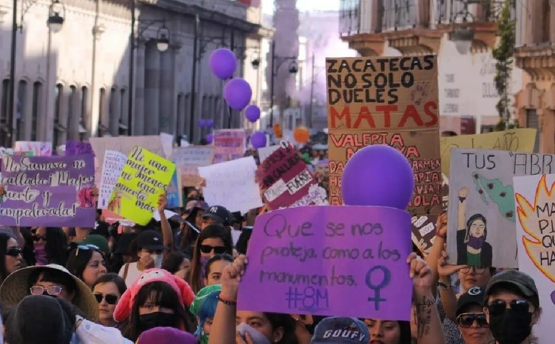 8M en Zacatecas: ¡Su represión no nos asusta, nos anima a luchar!