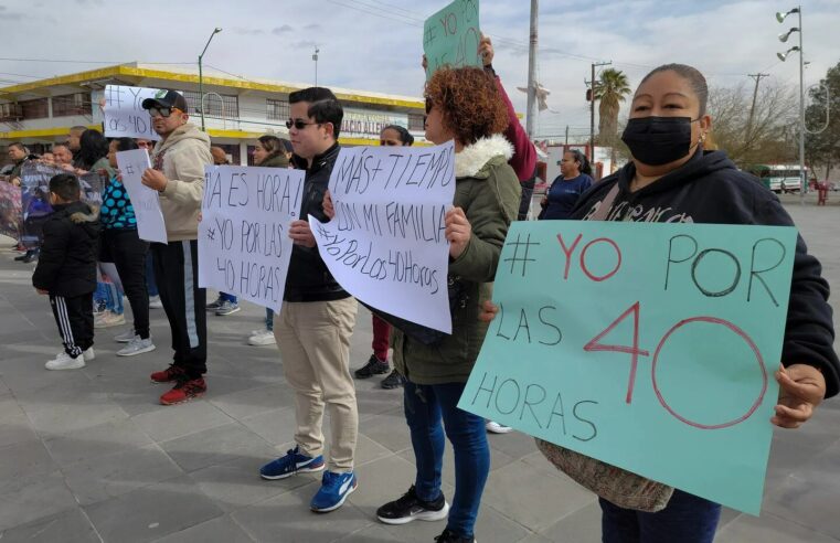 #YoPorLas40Horas: la lucha de las y los trabajadores por una jornada laboral digna