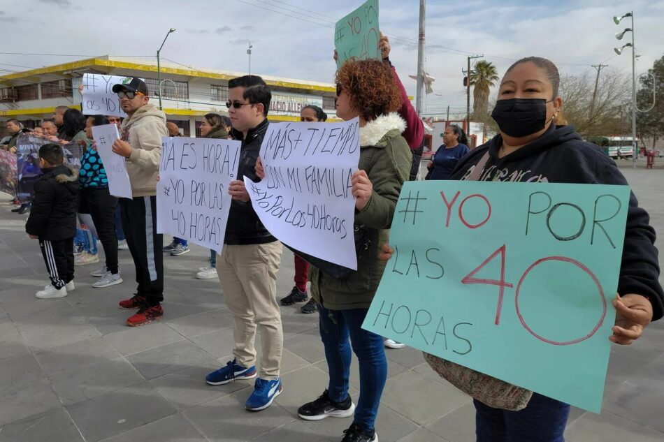 #YoPorLas40Horas: la lucha de las y los trabajadores por una jornada laboral digna