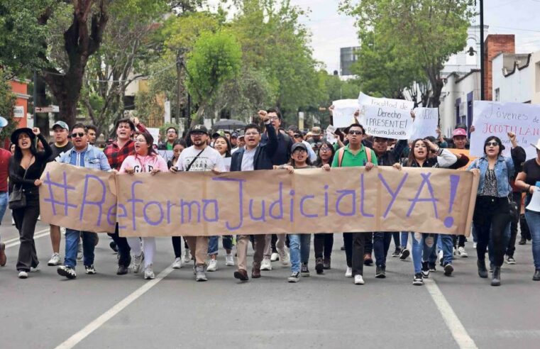 La lucha por la reforma judicial continua